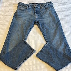 Hollister Epic Flex Men's 33X34 Slim Straight Medium Blue Jeans